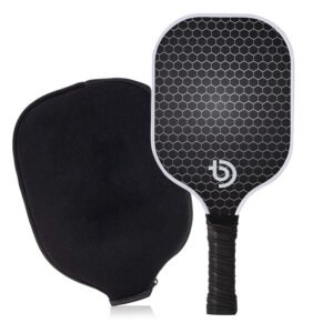 Carbon fiber honeycomb panel for pickleball rackets